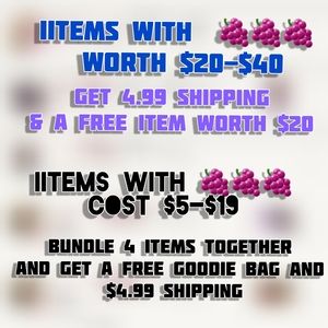 🍇🍇🍇 Bundle and save